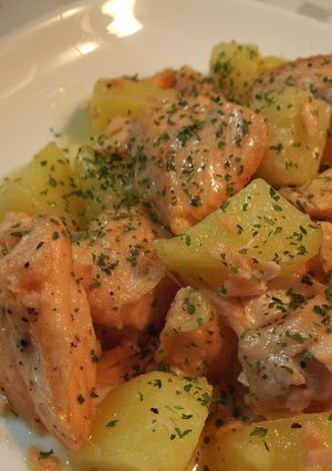 鮭とじゃがいもの塩バター-レシピのメイン写真