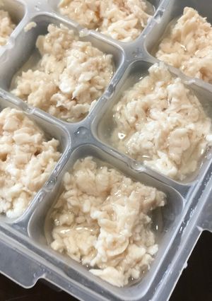 離乳食中期〜野菜スープ煮込みの鳥ささみ-レシピのメイン写真