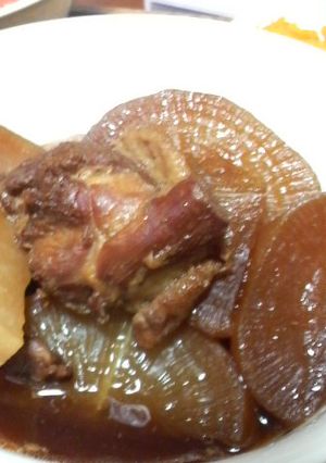 鶏肉と大根の煮物＆カボチャ♪-レシピのメイン写真