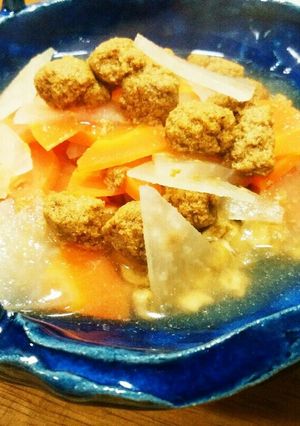犬ご飯　けんちんあんかけ-レシピのメイン写真
