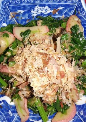 貴女風味で野菜お浸し♥️ゆりさん風-レシピのメイン写真