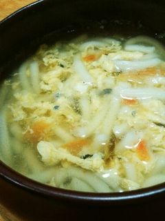 犬ご飯 たまごうどん-レシピのメイン写真