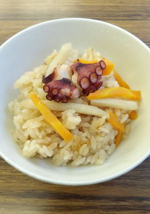 タコの炊き込みごはん-レシピのメイン写真