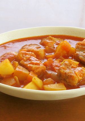 豚肩ロースとたっぷり野菜のミネストローネ-レシピのメイン写真