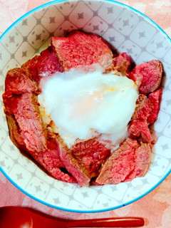 炊飯器で簡単ローストビーフ丼☆-レシピのメイン写真