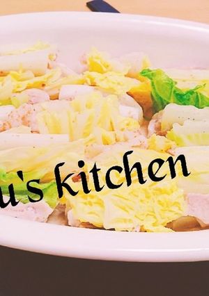ヘルシー！な豚肉と白菜のミルフィーユ蒸し-レシピのメイン写真