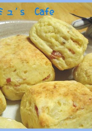 ベーコンポテトのなんちゃってスコーン♪-レシピのメイン写真