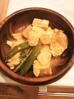 かんたん♪こえびと高野豆腐の卵とじ-レシピのメイン写真