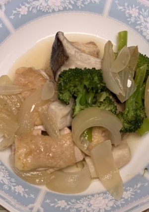 フライパンでぎゅうぎゅう焼き風蒸し煮-レシピのメイン写真