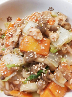 ツナとマヨポンで野菜炒め!-レシピのメイン写真