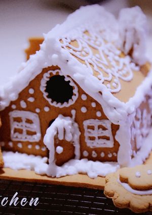 クリスマス＊ジンジャークッキーハウス-レシピのメイン写真