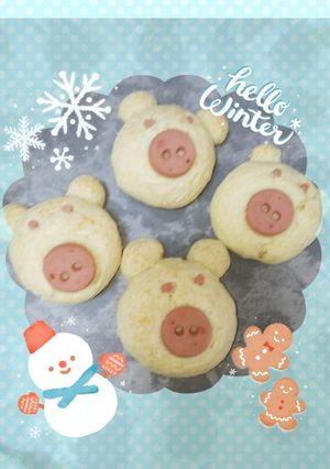 改良→材料3つ☺️クイック❤️パン☺️-レシピのメイン写真
