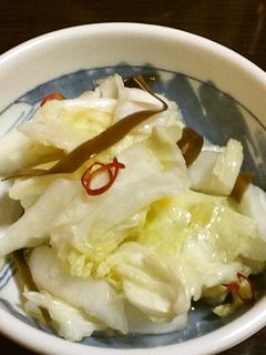 簡単 白菜の浅漬け-レシピのメイン写真