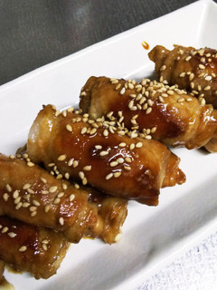 豚肉のチーズ梅巻き-レシピのメイン写真