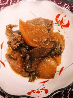 大根と牛肉の味噌煮-レシピのメイン写真