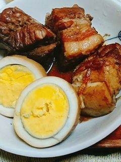 烏龍茶で豚の角煮-レシピのメイン写真