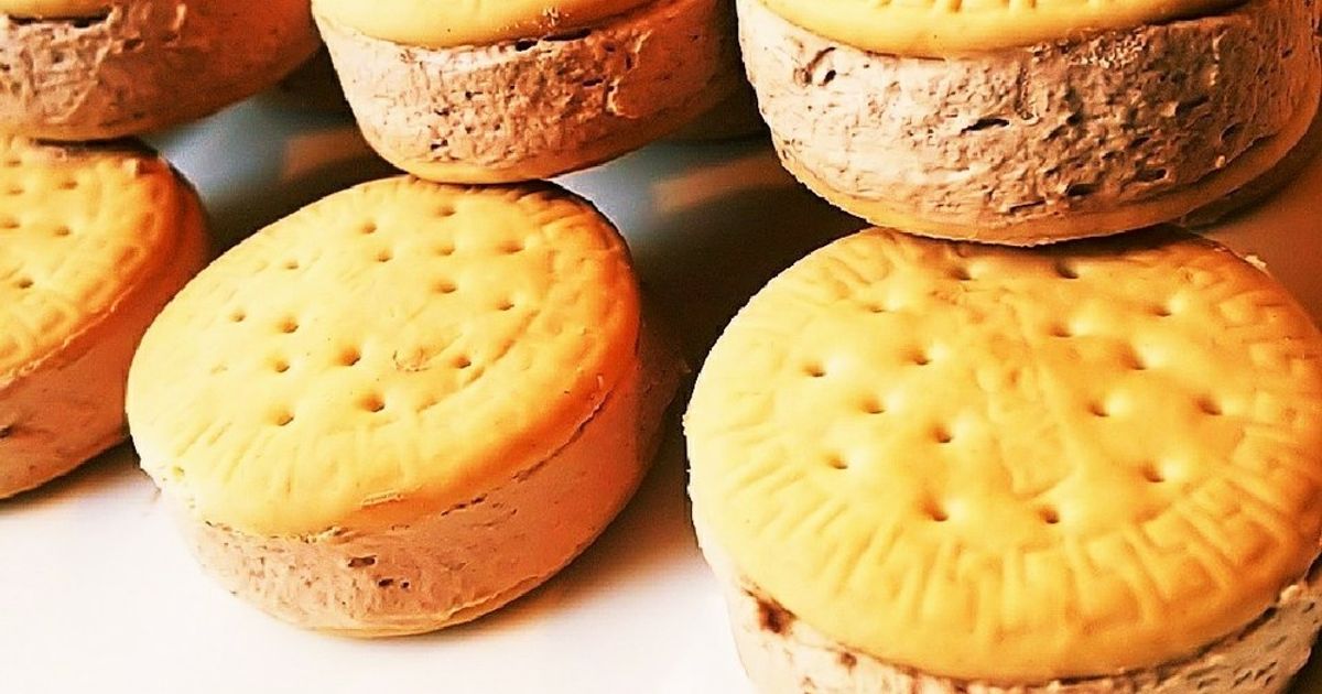 ✳️ビスケットチョコアイスサンド✳️ by 薪club 【クックパッド