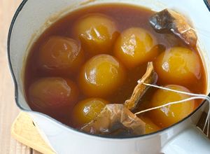 簡単♪完熟梅で梅の紅茶煮／梅ダージリン-レシピのメイン写真