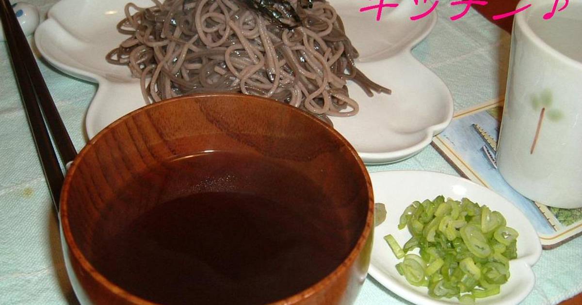 基本からアレンジまで!思わずつくりたくなる「ザルそば ダシ 基本からアレンジまで!思わずつくりたくなる「ザルそば ダシ