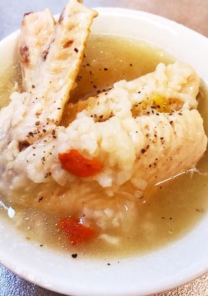 【韓国料理】手羽先で参鶏湯【煮るだけ】-レシピのメイン写真