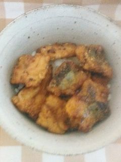 さんまの二度漬け揚げ竜田揚げ丼-レシピのメイン写真