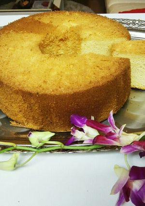 香り最高♪柚子のシフォンケーキ-レシピのメイン写真