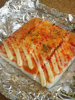 子供喜ぶ はんぺんのケチャマヨ焼き-レシピのメイン写真