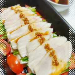 รูปของ 棒々鶏(バンバンジー)deお豆腐サラダ