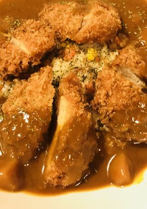 レトルトカレーの具☆ミックス納豆ごはん-レシピのメイン写真