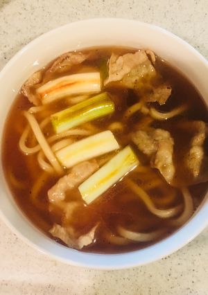 肉うどん-レシピのメイン写真