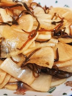 大根の塩昆布漬け-レシピのメイン写真