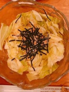 ポリ袋だけで作る♡やみつき塩ダレキャベツ-レシピのメイン写真