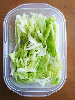 レタスを直ぐに食べられて長く保存♪-レシピのメイン写真