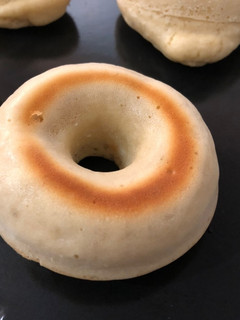 ノンオイル☆米粉バナナ焼きドーナツ①-レシピのメイン写真