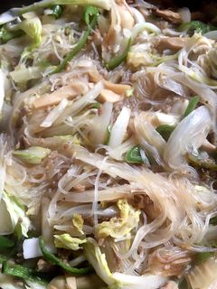 野菜たっぷり 焼きビーフン-レシピのメイン写真