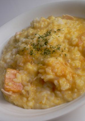 簡単☆かぼちゃチーズ★リゾット☆-レシピのメイン写真
