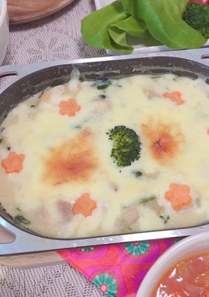 【10分】簡単✰濃厚豆乳グラタン！！-レシピのメイン写真