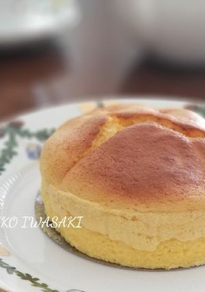 綺麗になれちゃう『米粉deチーズスフレ』-レシピのメイン写真