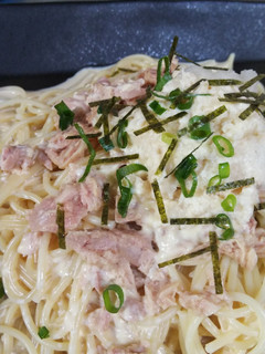 簡単!和風ツナマヨおろしパスタ-レシピのメイン写真