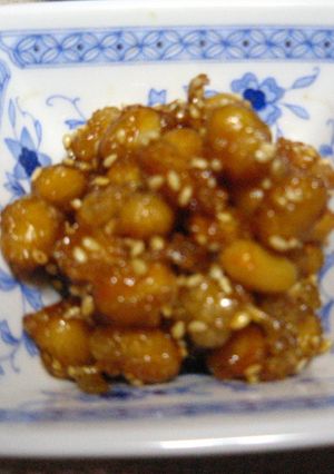 ゴハンがすすむ♪揚げ大豆の甘辛煮-レシピのメイン写真