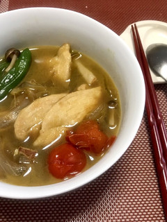 鶏胸肉と野菜のスープカレー ダイエット中-レシピのメイン写真