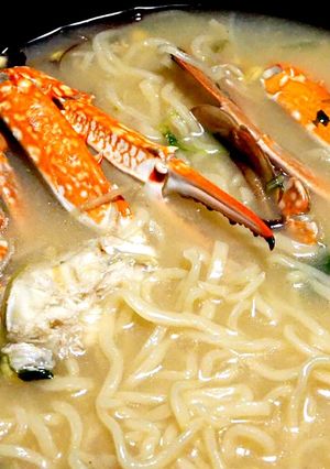 鍋のシメに***カニ味噌ラーメン***-レシピのメイン写真