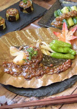 銀鱈の雑穀朴葉味噌焼き-レシピのメイン写真