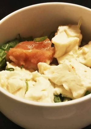 ぶっちゃん明太子丼【豆腐×明太子丼】-レシピのメイン写真
