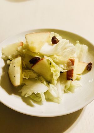 白菜とりんごのサラダ-レシピのメイン写真