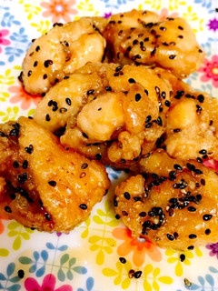 鶏肉のごまがらめ-レシピのメイン写真
