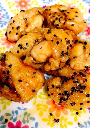 鶏肉のごまがらめ-レシピのメイン写真
