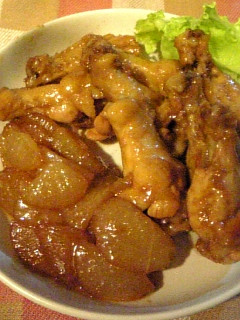 *うますぎ♡手羽元と大根の甘辛煮*-レシピのメイン写真