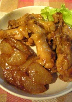 ＊うますぎ♡手羽元と大根の甘辛煮＊-レシピのメイン写真