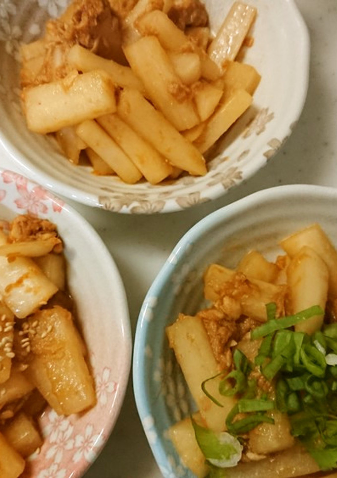 簡単♪大根とツナの旨辛炒め♪-レシピのメイン写真